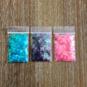 Irridescent Butterfly glitter 1tsp pink purple aqua (161 Purple)