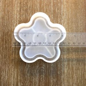 x Star Flower trinket silicone coaster mold