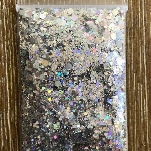 34# mix size hexagon holo glitter 1tsp - Image 2