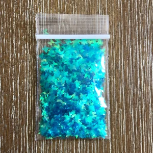 Irridescent Butterfly glitter 1tsp pink purple aqua (161 Purple) - Image 6