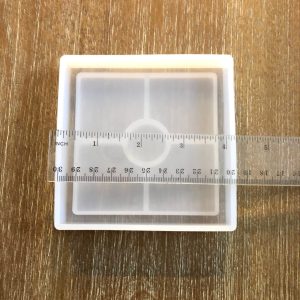 x Square trinket silicone coaster mold