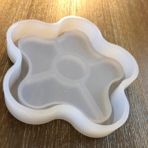x Star Flower trinket silicone coaster mold - Image 2