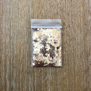 123# Champagne gold Butterfly glitter 1tsp