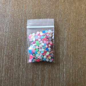 112, 126, and 127# Purple Multi Blue Flatback Sunflower Rhinestones 4mm 1tsp (#126 Blue) - Image 2