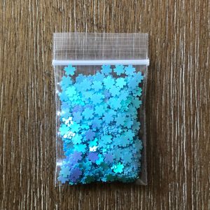 35#, 36# and 38# Iridescent flower sakura cherry blossom glitters 1tsp (#38 White) - Image 4