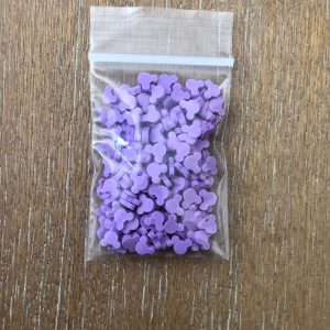 186# Mickey Clay Embellishments Purple 5g