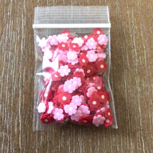 Alternative view of 93# Clay Flower Slices Embellishments 5g