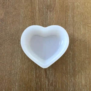 x NEW Heart Trinket Dish Silicone Mold