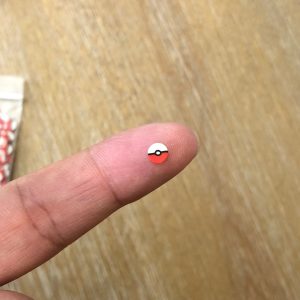 Alternative view of 81# Pokemon Poke ball clay slices 1tsp