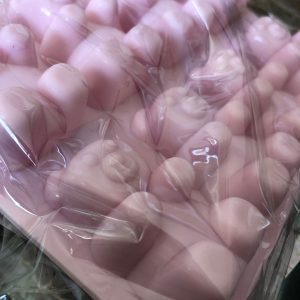 x New Light Pink 8 cavity silicone gummy bear mold - Image 3