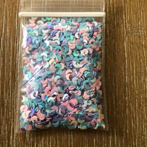 60# Pastel Multicolor Moon Glitter 1tsp - Image 2