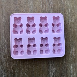 x New Light Pink 8 cavity silicone gummy bear mold - Image 2