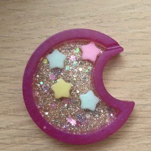 Tiny star embellishments Flatback appx 100pcs Shaker fillers - Image 2