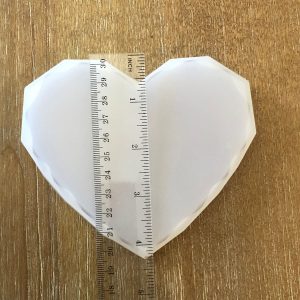 x Single cavity large heart mold silicone - Image 3