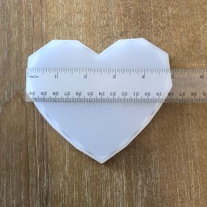 x Single cavity large heart mold silicone - Image 4