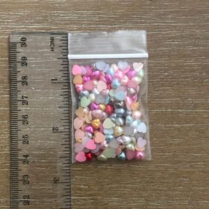 Alternative view of 111# Tiny heart embellishments 1tsp