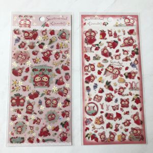 B31-B32 2021 Sentimental Circus Sticker Sheet Strawberry (Left - Pink B32)