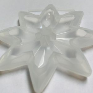Small Snowflake Clear Silicone Mold - Image 3