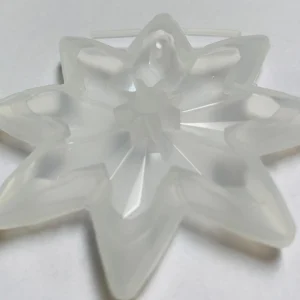 Small Snowflake Clear Silicone Mold - Image 3