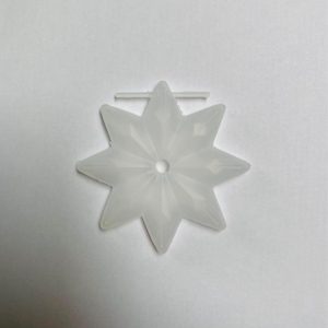 Small Snowflake Clear Silicone Mold - Image 2