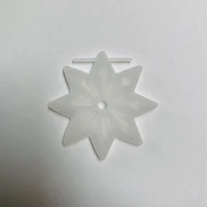 Small Snowflake Clear Silicone Mold - Image 2