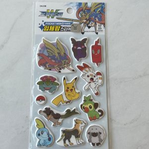 B232 Pokemon pocket monsters sticker sheet puffy