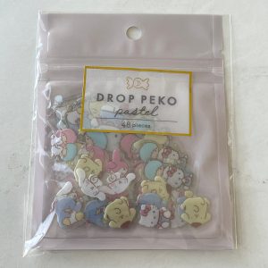 Z7 2021 jelly gel sticker flakes drop peko pastel