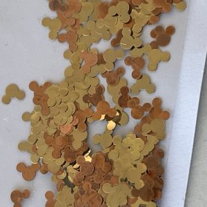 gold mouse ears nail embellishment - Image 2