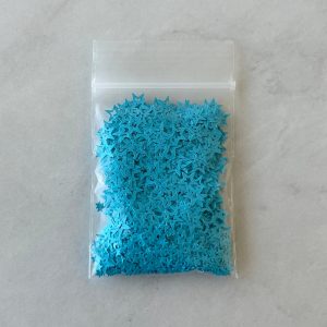 206# Hollow Stars Glitter 1tsp