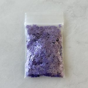 39# Purple Pearlescent Butterfly glitter 1tsp
