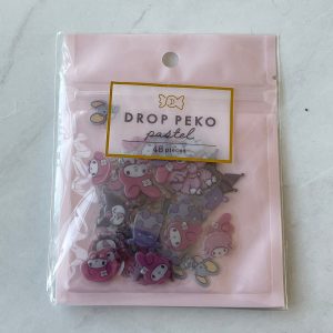 Z5 2021 jelly gel sticker flakes drop peko pastel