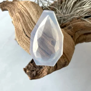 Single gem pendant silicone mold - Image 2