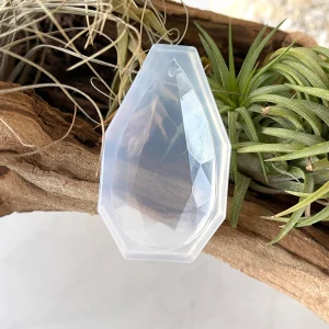 Single gem pendant silicone mold - Image 3