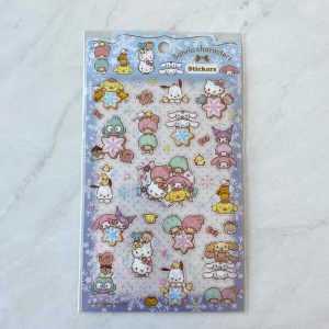 A223 2021 Glitter Characters Sticker sheet