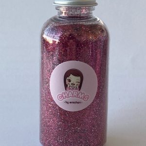 Fine Red glitter Custom mix 30g in bottle