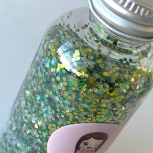 Chunky Green/Iridescent glitter Custom mix 30g in bottle - Image 2
