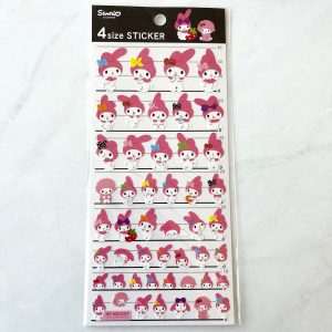 B269 2013 4 Size Sticker Sheet