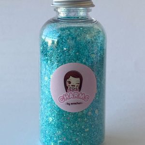 Chunky Aqua/Iridescent glitter Custom mix 30g in bottle