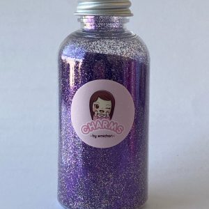 Fine Purple glitter Custom mix 30g in bottle