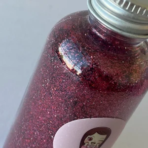 Fine Red glitter Custom mix 30g in bottle - Image 2