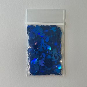 222# holo Blue mermaid confetti glitter 1tsp - Image 4