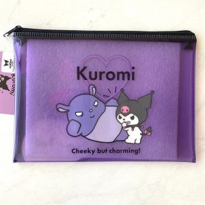 MLD Sanrio Kuromi Plastic Zipper Pouch from Daiso - Image 2