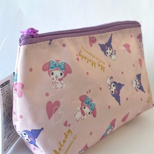 MLD Melody Kuromi Trapezoid Zip Pouch from Daiso - Image 2