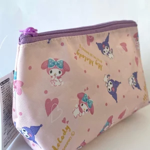 MLD Melody Kuromi Trapezoid Zip Pouch from Daiso - Image 2