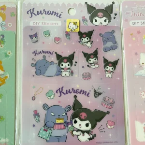 C75-C80 2022 sticker sheet (Kuromi C78) - Image 3