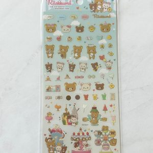 B23-B24 2022 Yumyum Sweets Rilakkuma Sticker Sheet (Left - Yellow B24) - Image 3
