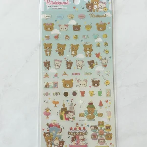 B23-B24 2022 Yumyum Sweets Rilakkuma Sticker Sheet - Image 3
