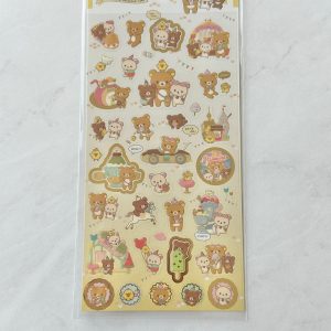 B23-B24 2022 Yumyum Sweets Rilakkuma Sticker Sheet (Left - Yellow B24) - Image 2