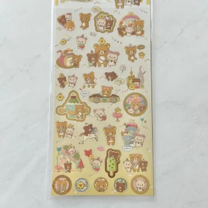 B23-B24 2022 Yumyum Sweets Rilakkuma Sticker Sheet - Image 2