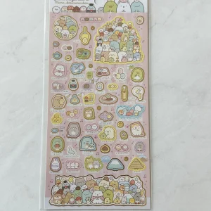 B333-B334 2022 sumikko sticker sheet (Left - pink B333) - Image 2